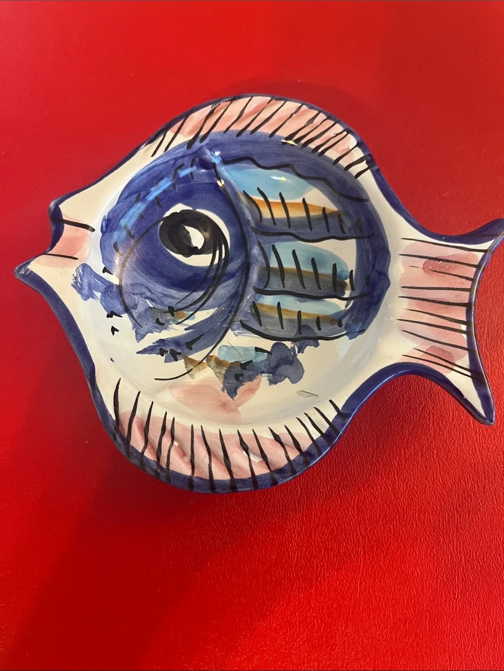 VIETRI ITALY SOLIMENE FISH 6